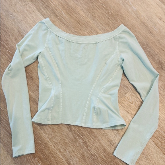 We The Free Tops - Free People Mint Crop Small